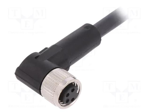 Cable: for sensors/automation; M8; PIN: 4; angled; 2m; plug; 60VDC LAPP 22260311