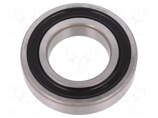 Bearing: single row deep groove ball; Øint: 45mm; Øout: 85mm SKF SKF6209-2RS1/C3