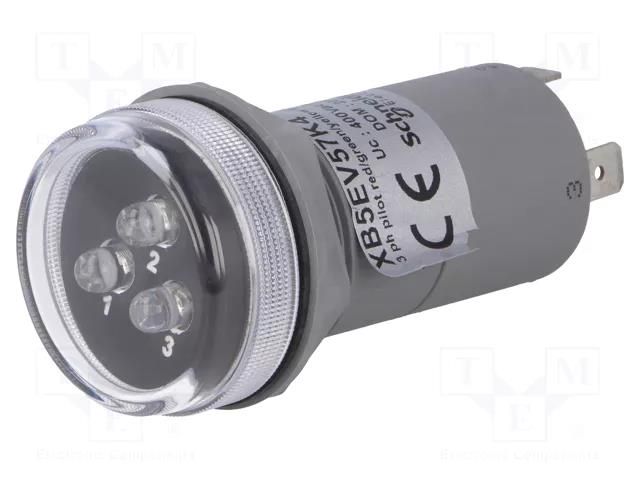 Voltage indicator; 30mm; Harmony XB5; -30÷70°C; IP55 SCHNEIDER ELECTRIC XB5EV57K4