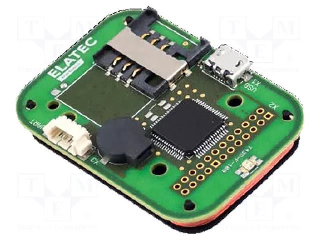 RFID reader; 4.3÷5.5V; antenna; Range: 100mm; 50x35x7mm; 120mA ELATEC T43O-F7C0