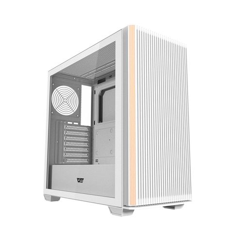 Darkflash DS900WS ATX computer case without fans (White), darkFlash DS900WS_white