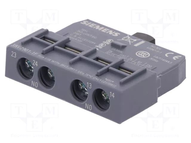 Auxiliary contacts; NO x2; front; Leads: screw terminals SIEMENS 3RV2901-1F