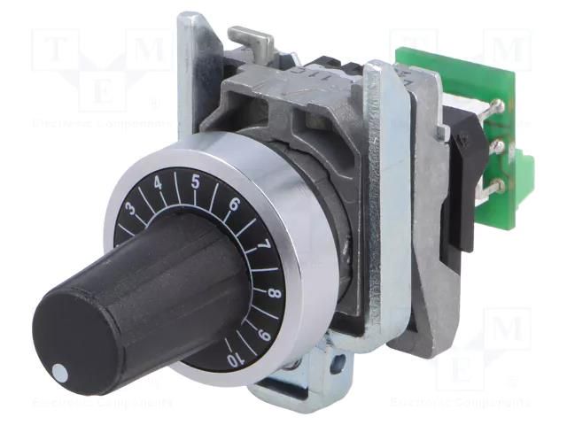 Potentiometer; 22mm; Harmony XB4; -40÷70°C; Illumin: none; Ø22mm SCHNEIDER ELECTRIC XB4BD912R4K7