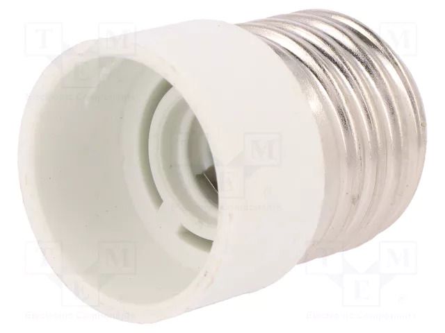 Lampholder: adapter; Body: white; Ø: 24mm; L: 42mm; for lamp PAWBOL PW-D.3105