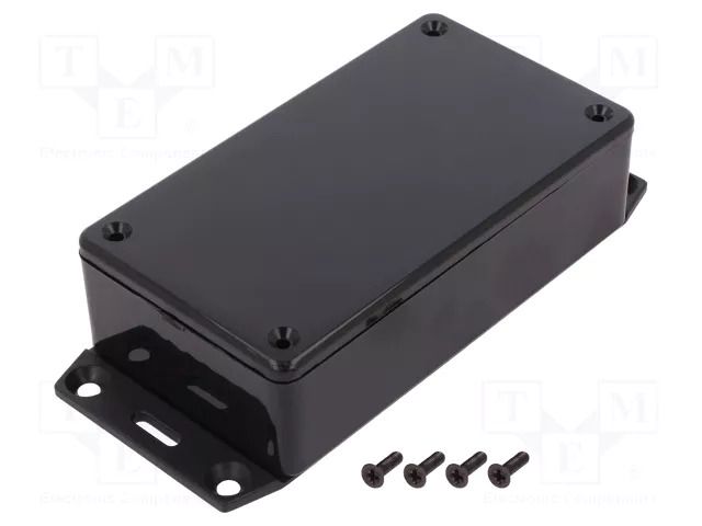 Enclosure: multipurpose; X: 62mm; Y: 112mm; Z: 32mm; 1591; ABS; black HAMMOND HM-1591BF2BK
