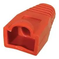 BOOT, RJ45 PLUG CONN, 1POS, PVC, RED 32-2900RE