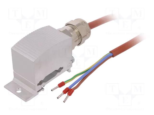 Sensor: thermostat; NC; Topen: 15°C; 10A; 250VAC; lead; ±3°C; IP66 STEGO 01185.0-00