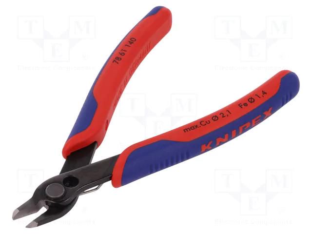 Pliers; side,cutting,precision; 140mm; Super Knips XL KNIPEX KNP.7861140