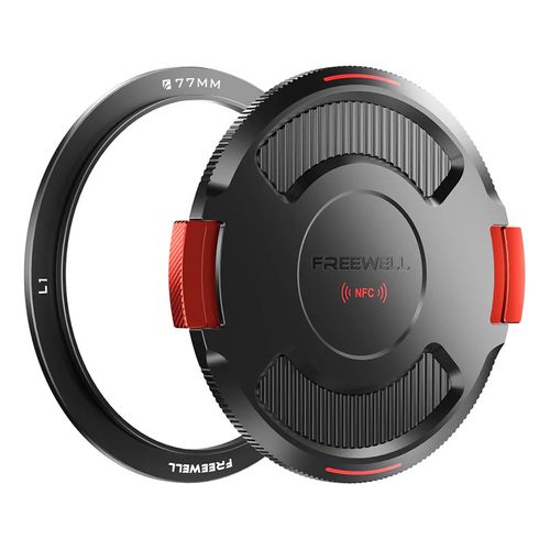 Freewell 77mm base ring with lid for Real Locking VND, Freewell FW-L1-BL77