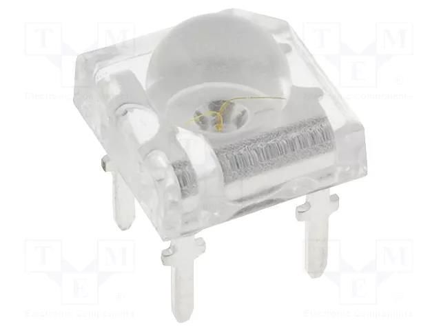 LED Super Flux; blue; 7.62x7.62mm; 5800÷7000mcd; 30°; 30mA OPTOSUPPLY OSB56LZE31D