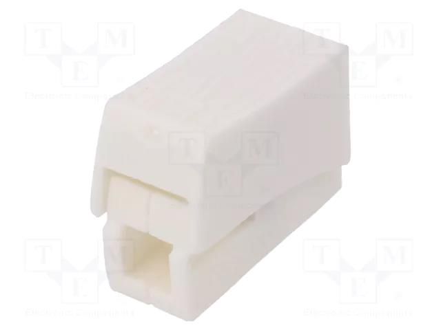 Quick splice; 24A; 400V; spring clamp; 1÷2.5mm2; quick splice PAWBOL PE.4185