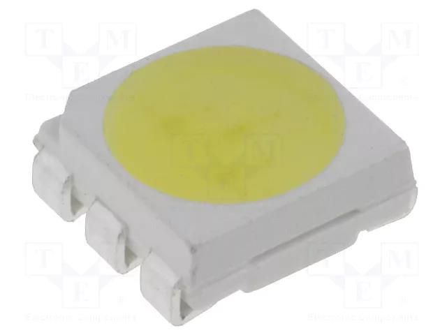 LED; white cold; SMD; 5060,PLCC6; 6000÷6500mcd; 6500K; 120°; 60mA OPTOFLASH OF-SMD5060W