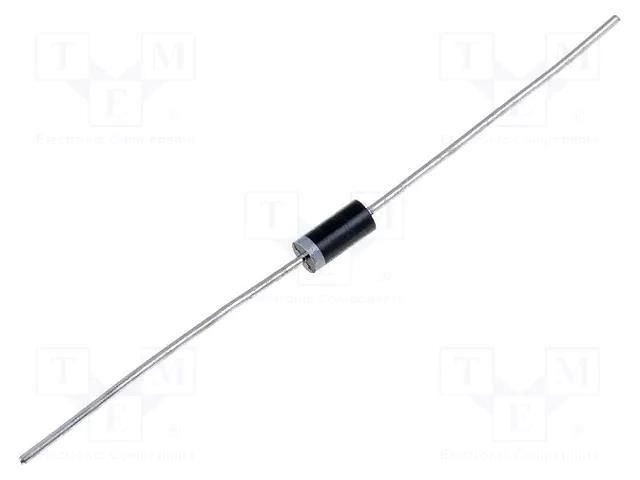 Diode: rectifying; THT; 600V; 1A; Ammo Pack; Ifsm: 30A; R1 DC COMPONENTS 1A5-DC