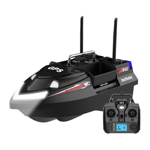 Flytec V802 PRO 12000mah bait boat (black), Flytec V802 PRO black 12000