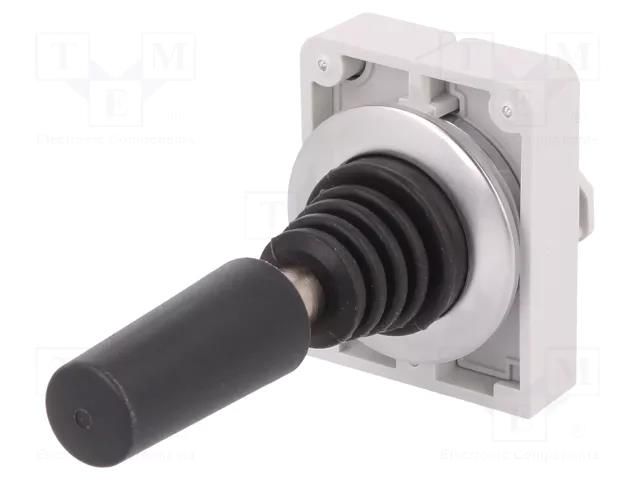 Switch: joystick; 30mm; Stabl.pos: 1; black; none; IP66; RMQ-Titan EATON ELECTRIC M30C-FWJS4