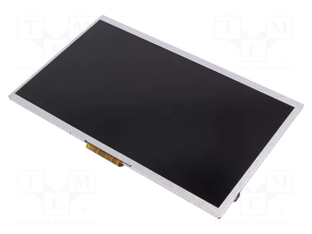 Display: TFT; 10.1"; 1024x600; Illumin: LED; Dim: 235x143x5.4mm; RGB OLIMEX LCD-OLINUXINO-10