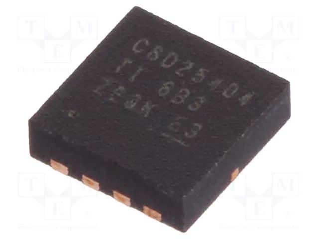Transistor: P-MOSFET; unipolar; -20V; -60A; 96W; VSON-CLIP8 TEXAS INSTRUMENTS CSD25404Q3T