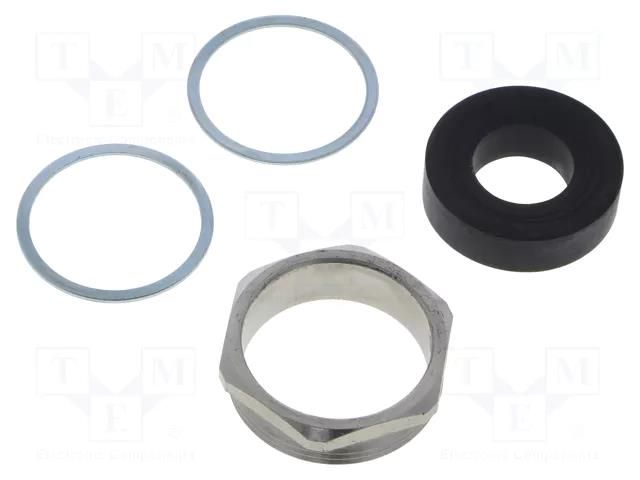 Gland; PG29; Acces.Metal Multiple Cable Seal Pg 29 HARTING 09000005017