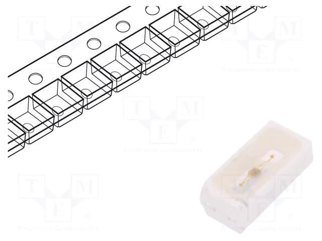 LED; SMD; 3014; green; 0.84÷2.7lm; 280÷900mcd; 3x1.4x1.2mm; 120° LITEON LTST-M140TGKT