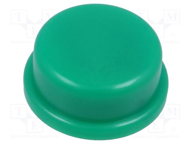 Button; round; green; Ø13mm NINIGI TACT-2BRGN