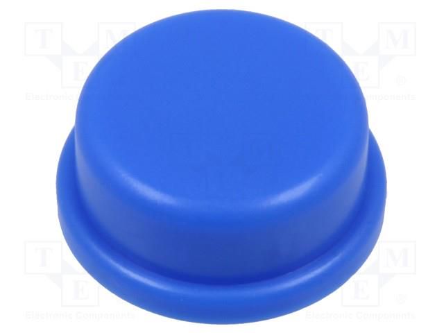 Button; round; blue; Ø13mm NINIGI TACT-2BRBE