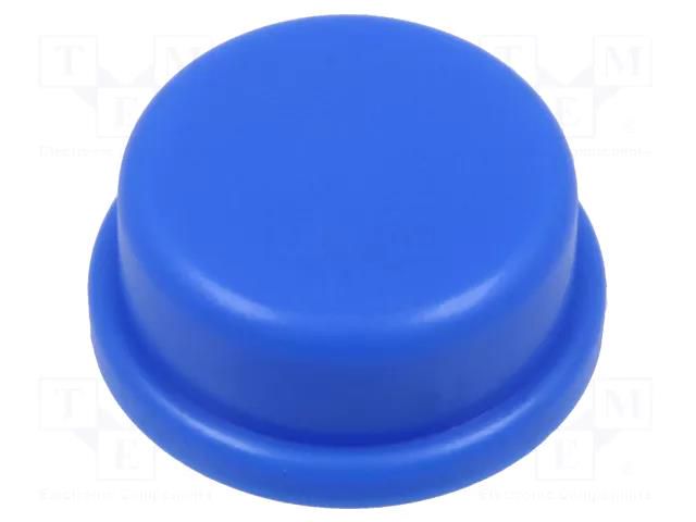 Button; round; blue; Ø13mm NINIGI TACT-2BRBE