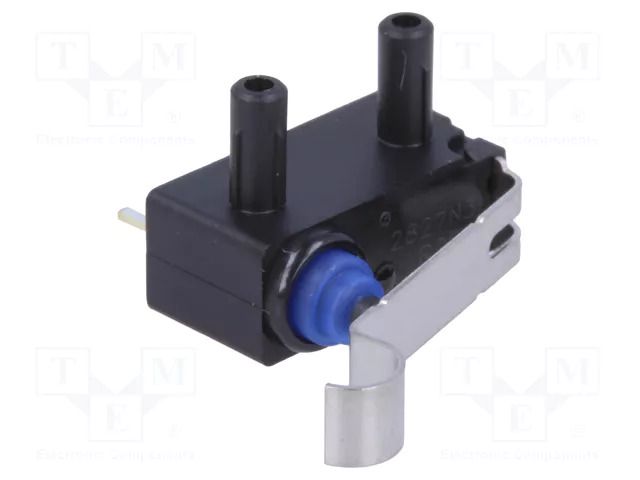 Microswitch SNAP ACTION; 0.1A/125VAC; 2A/12VDC; SPDT; ON-(ON) OMRON Electronic Components D2HW-BR271D