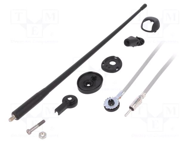 Antenna; car top,automotive; 0.36m; AM,FM; rubber mast,universal MTA 7667001