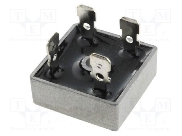 Bridge rectifier: single-phase; Urmax: 100V; If: 25A; Ifsm: 400A YANGJIE TECHNOLOGY KBPC2501-YAN