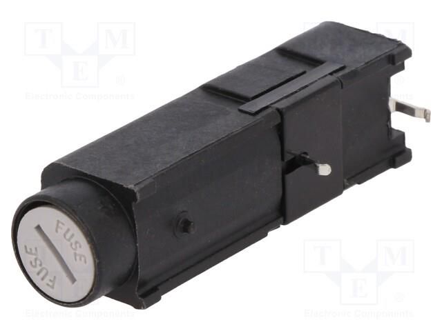Fuse holder; THT; 6.3x32mm; -40÷85°C; 15A; 600V LITTELFUSE 03450101H