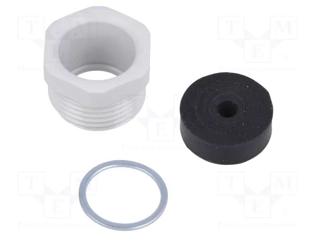 Half gland; M32; 1.5; polyamide; grey ILME AGM32R