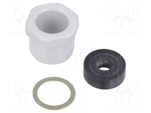 Half gland; PG13,5; polyamide; grey ILME CRR13.5