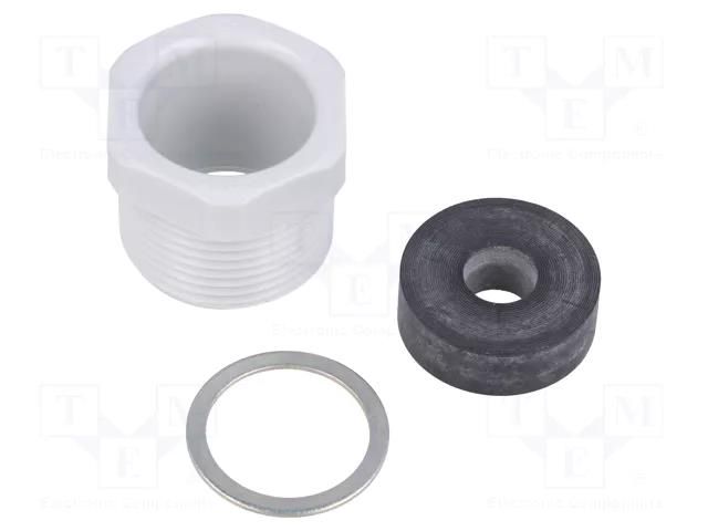 Half gland; PG16; polyamide; grey ILME CRR16