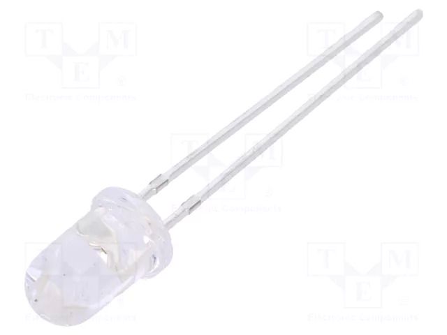 LED; yellow; 5mm; 4000mcd; 15°; Front: convex; 1.7÷2.5VDC FORYARD FYL-5013SUYC1C