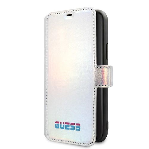 Guess GUFLBKN58BLD iPhone 11 Pro silver/silver book Iridescent, Guess 3700740461549 3700740461549