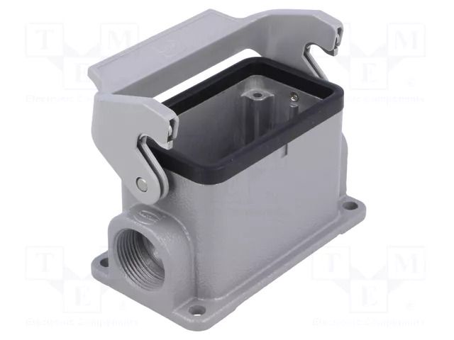 Enclosure for connectors: HDC; size 10B; Han® B; IP65; with latch HARTING 09300101251