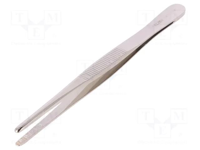 Tweezers; 145mm; Blade tip shape: rounded; for precision works LINDSTRÖM SA.5471F-145