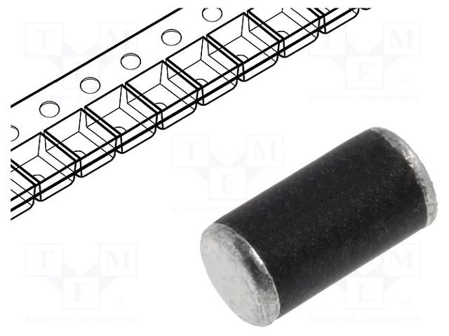 Diode: switching; SMD; 1kV; 0.5A; DO213AA; Ufmax: 1.3V; Ifsm: 10A LUGUANG ELECTRONIC GL34M-LGE