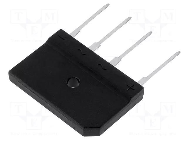 Bridge rectifier: single-phase; Urmax: 600V; If: 10A; Ifsm: 210A DC COMPONENTS GBJ10J