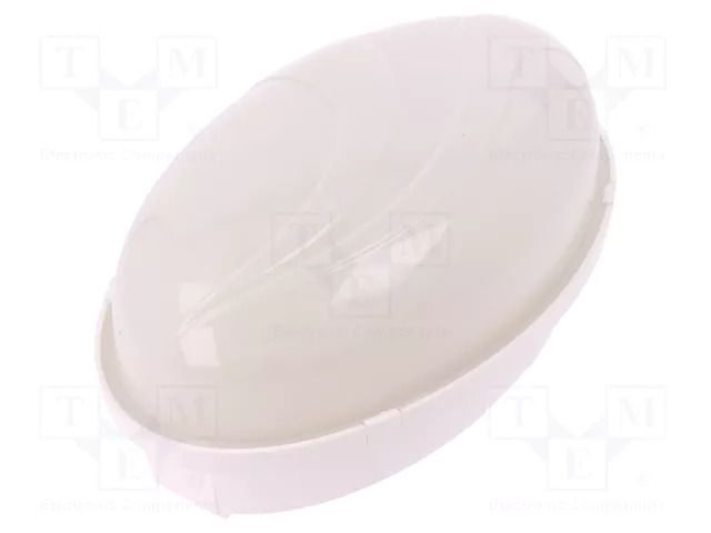 Lamp: lighting fixture; PUMA OVAL; polycarbonate; E27; IP65; oval PAWBOL PW-D.3189M