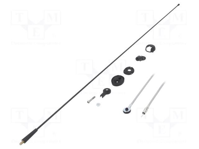 Antenna; car top; 0.84m; AM,FM; Citroën,Ford,Peugeot,Renault CALEARO 7651006