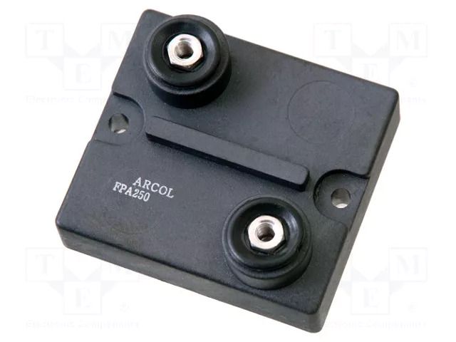 Resistor: thick film; screw; 220Ω; 250W; ±5%; 67x60x21.5mm ARCOL/OHMITE FPA250-220RJ