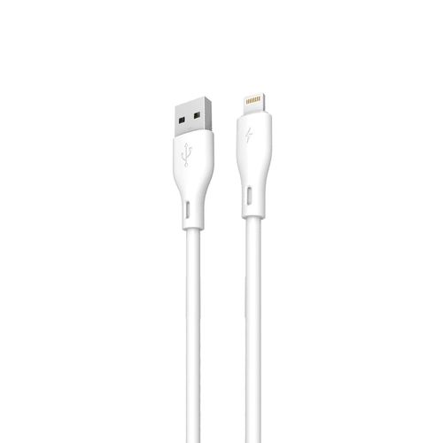 Dudao L2L USB-A / Lightning 3A Cable 2m - White, Dudao 6976625333479 6976625333479