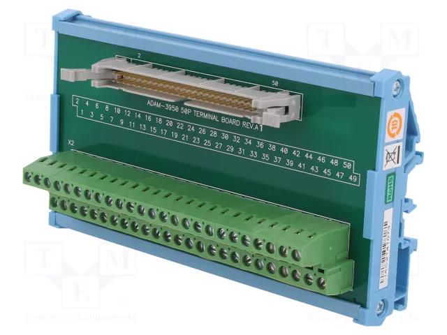 Industrial module: terminal block; for DIN rail mounting ADVANTECH ADAM-3950-AE