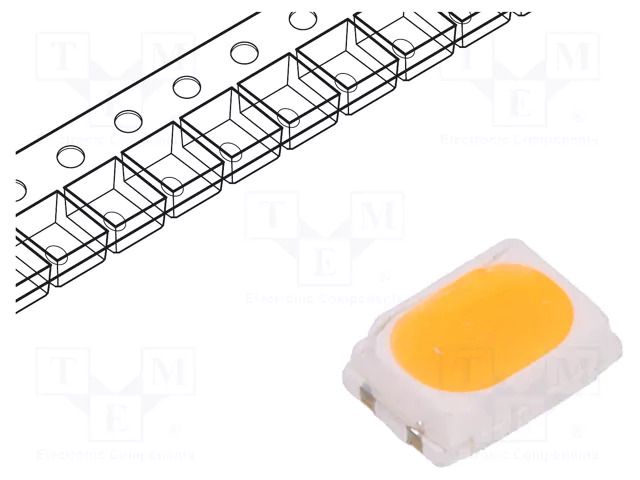 LED; white warm (gold plus); SMD; 3020; 19.4÷22lm; 2200-2500K; 80 ProLight Opto PS2P-TFPE-GP