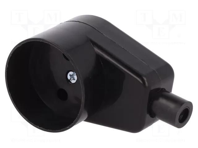 Connector: AC supply; female; socket; 2P; 250VAC; 16A; Type: round JONEX TX-GN-160KCZ