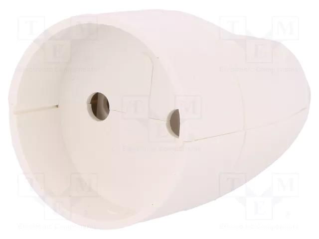 Connector: AC supply; female; socket; 2P; 250VAC; 16A; Type: round JONEX TX-GN-161BI