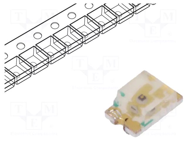 LED; orange; SMD; 0805; 45÷90mcd; 2÷2.4VDC; 2x1.25x0.8mm; 130°; 20mA LITEON LTST-C171KFKT