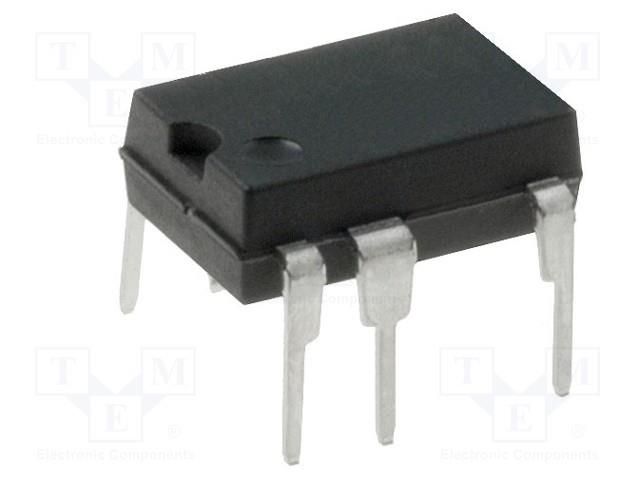 IC: PMIC; AC/DC switcher,SMPS controller; 59.4÷72.6kHz; DIP-8C POWER INTEGRATIONS TOP253PN
