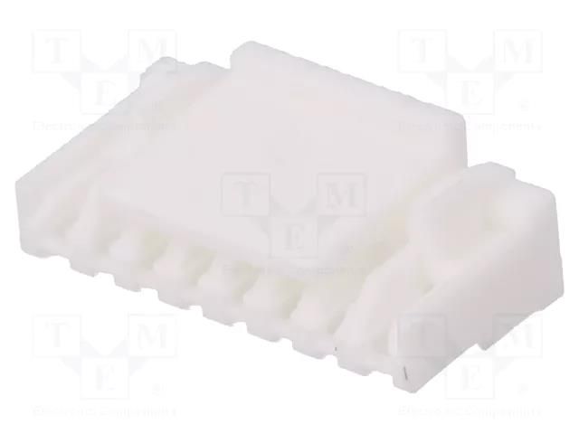 Connector: wire-board; plug; female; PIN: 8; GH; for cable; 1.25mm JST GHR-08V-S